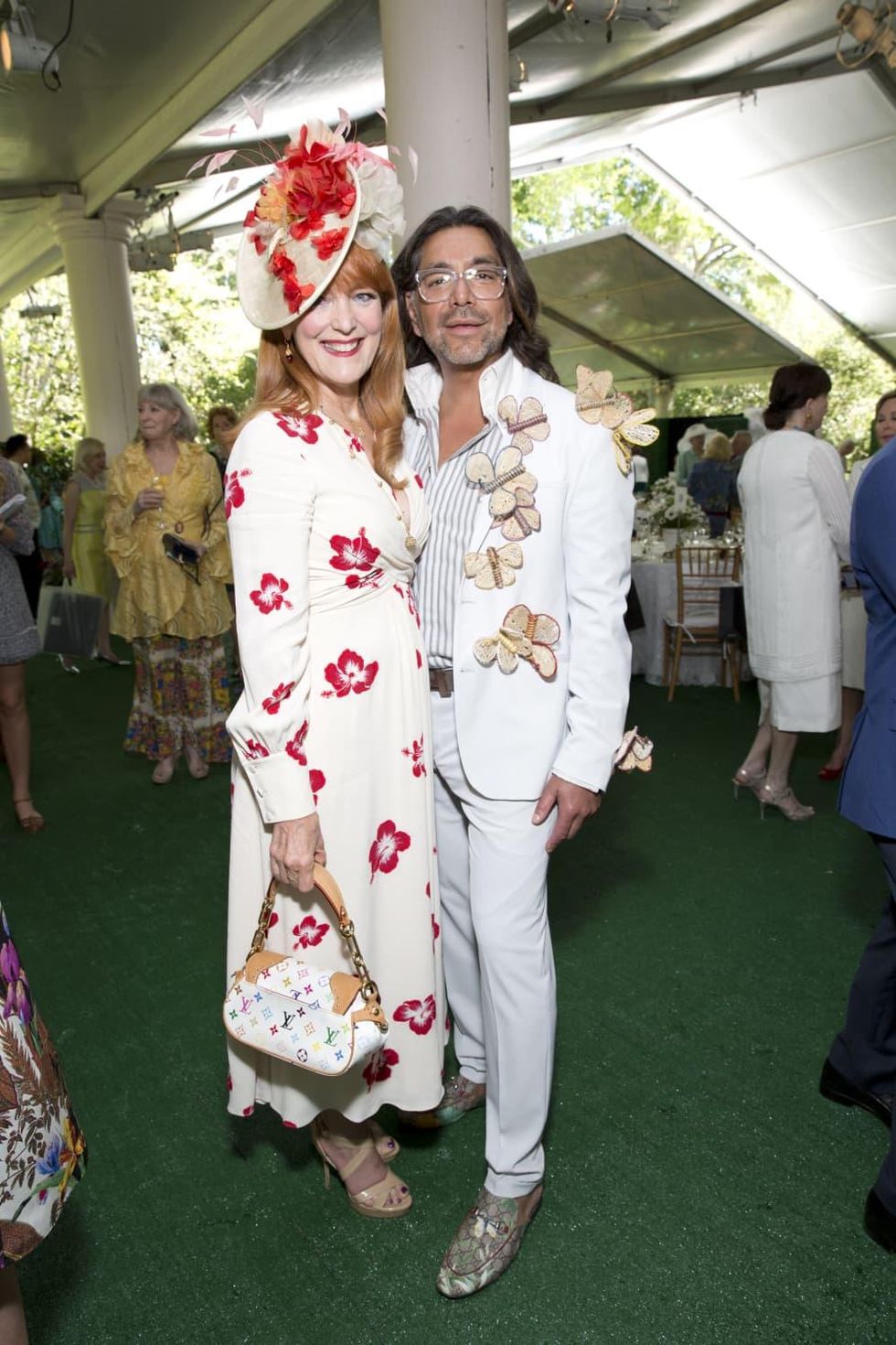 Gracie Cavnar, Ceron at Bayou Bend Oscar de la Renta