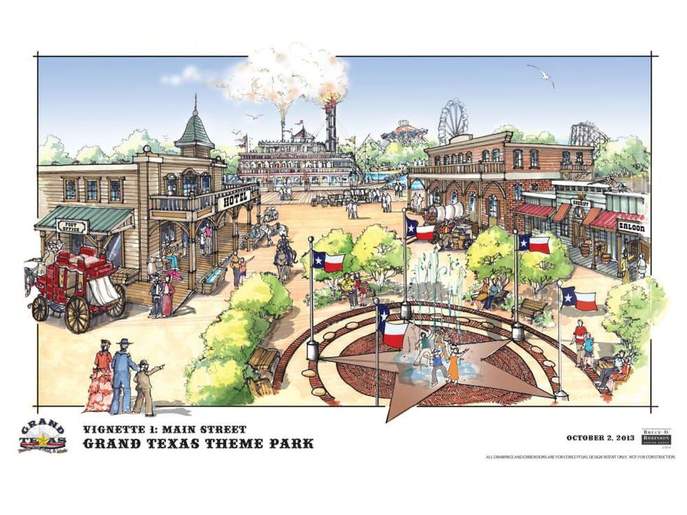 Grand Texas plans November 2013 Main Street
