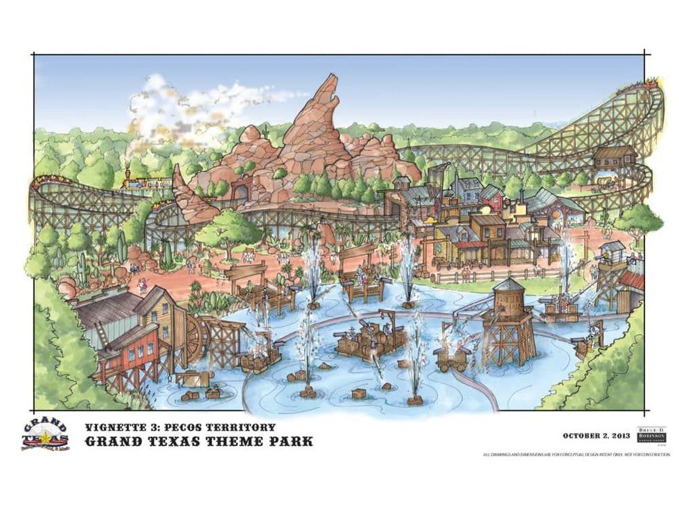 Grand Texas plans November 2013 Pecos Territory