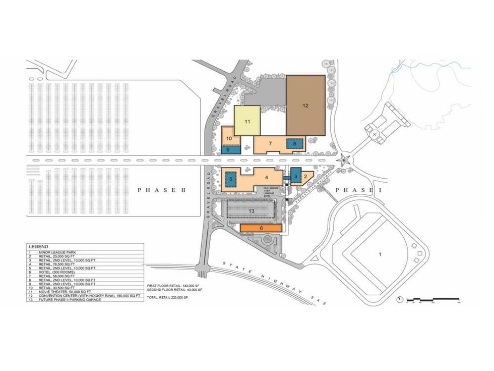Grand Texas plans November 2013 site plan Phase II