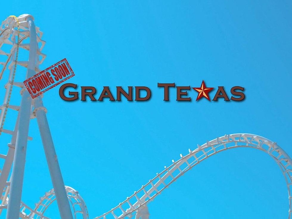 Grand Texas Theme Park coming soon with rollercoaster
