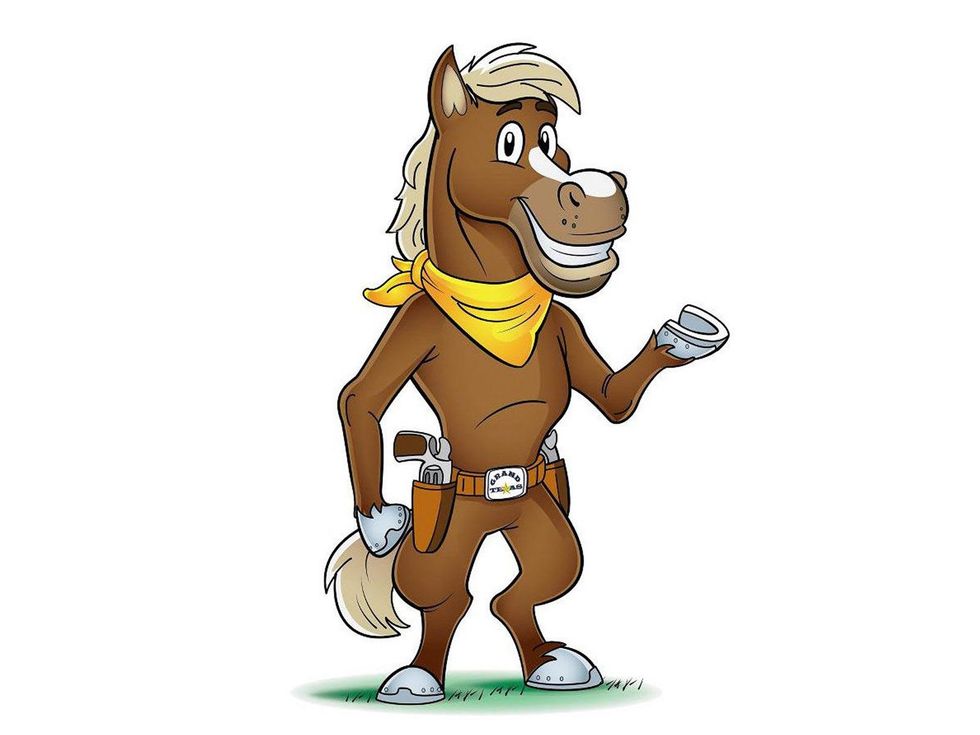 Grand Texas theme park horse mascot HORIZONTAL