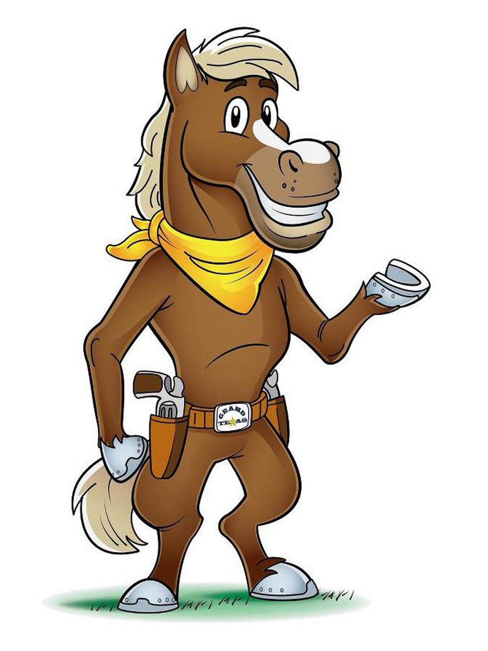 Grand Texas Theme Park, horse, mascot