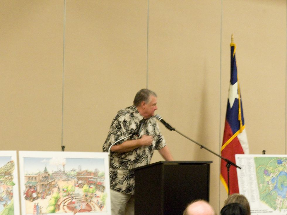 Grand Texas theme park meeting December 2013