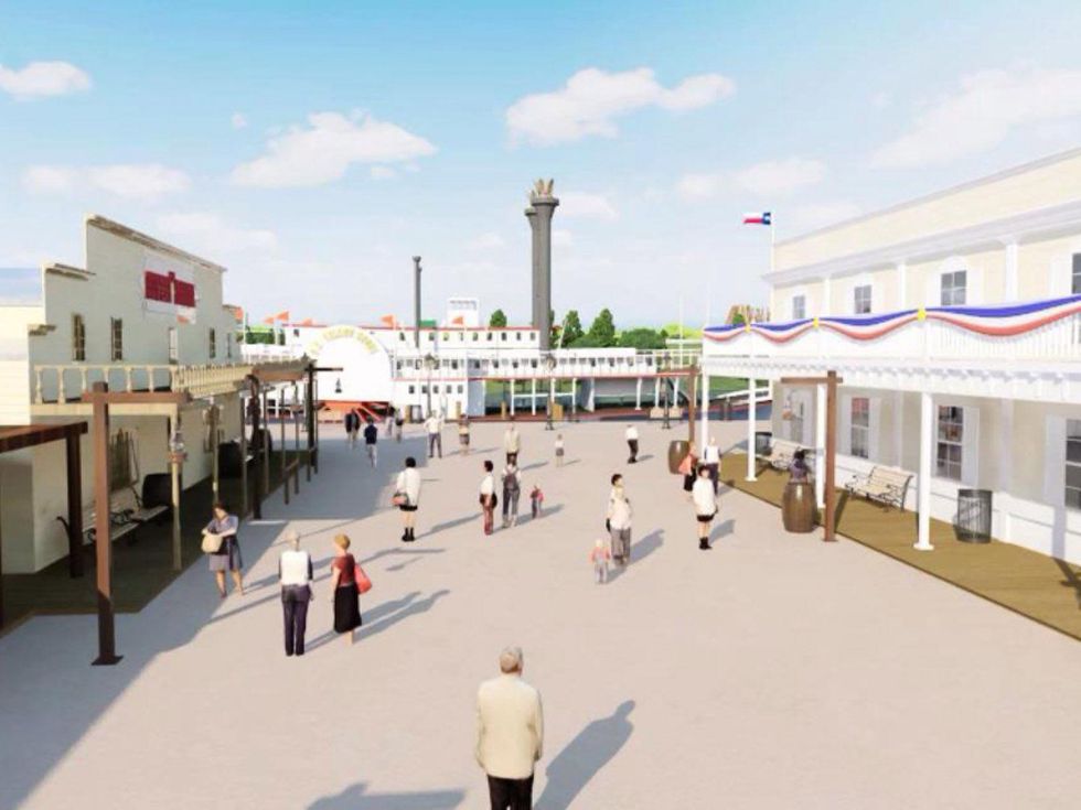 Grand Texas Theme Park, rendering