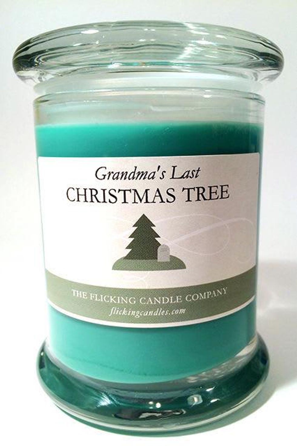 Grandma's Last Christmas Tree scented candle