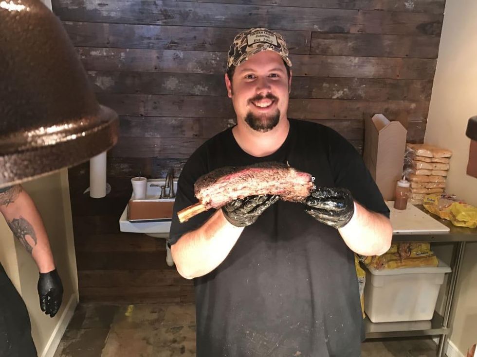 Grant Pinkerton barbecue beef rib