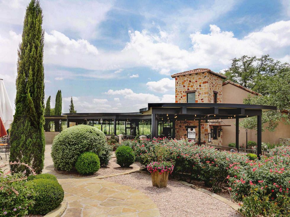 Grape Creek Vineyards restaurant