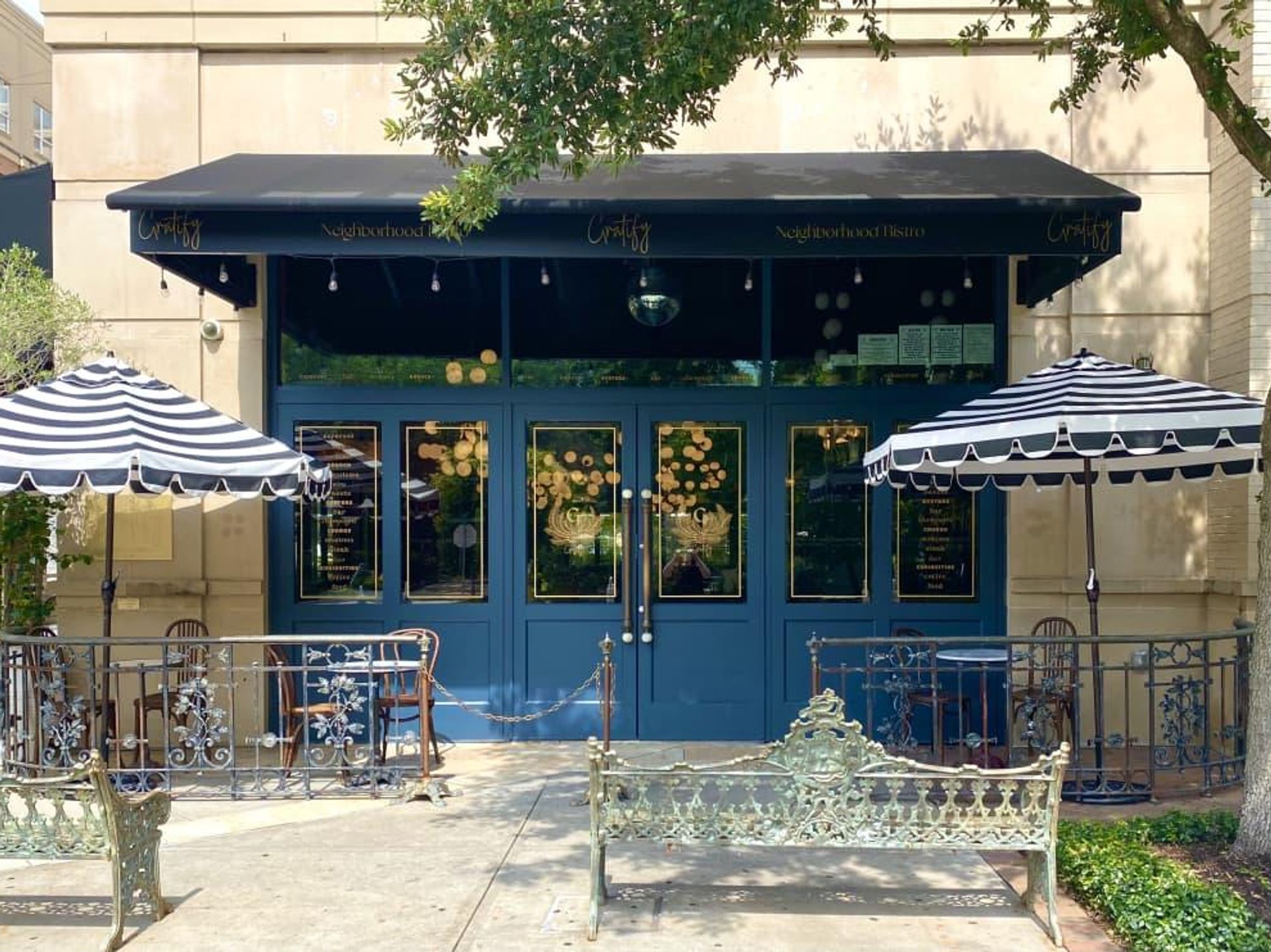 Gratify restaurant exterior