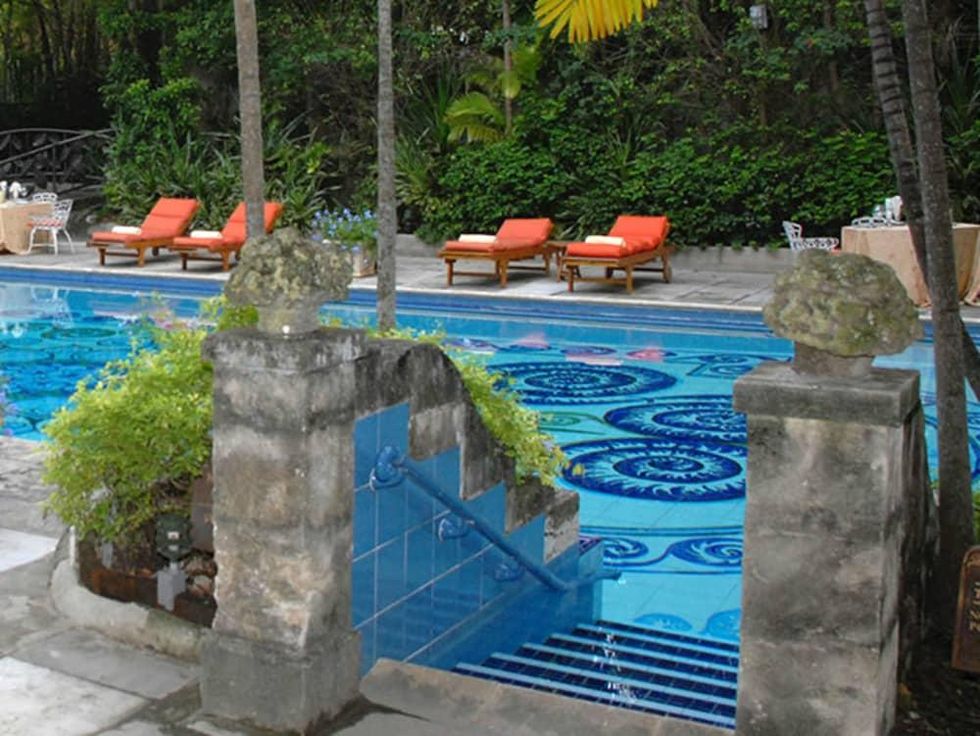 Graycliff Hotel pool exterior