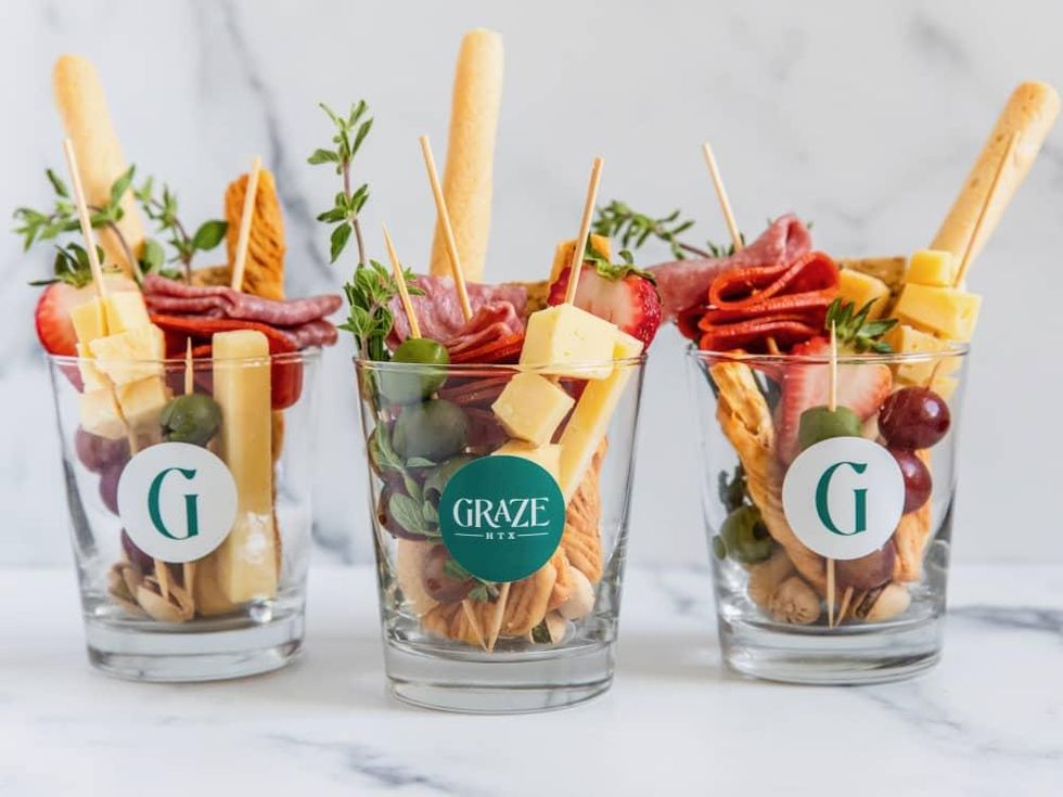 Graze cheese charcuterie individual cups