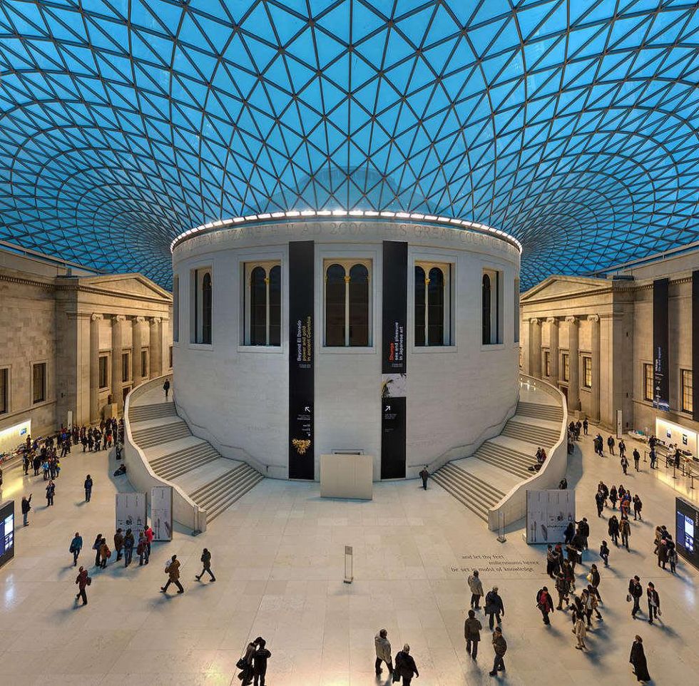 Great Court in the British Museum London