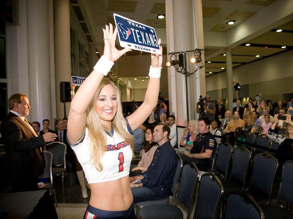 Great Plate Auction, license plate, Texans, January 2013
