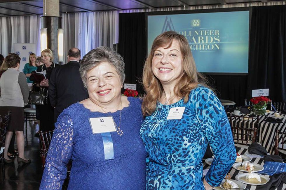 Greater Houston Women's Chamber of Commerce luncheon, Feb. 2016,Irene Helsinger, Kristen Turner