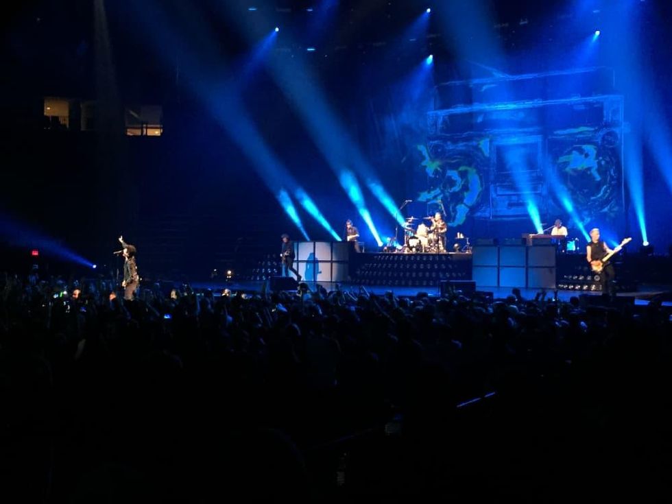 Green Day in concert at Toyota Center