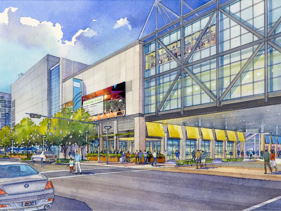 GreenStreet, Houston Pavilions, April 2013, Rendering 5 Dallas and SJ