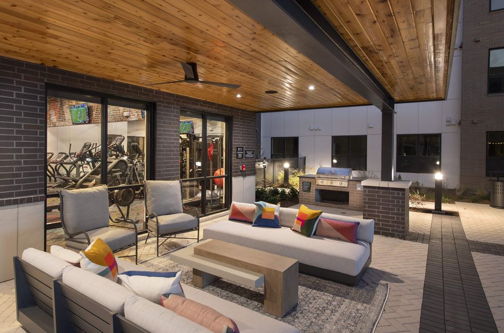 Grill area at The Artistry Design District