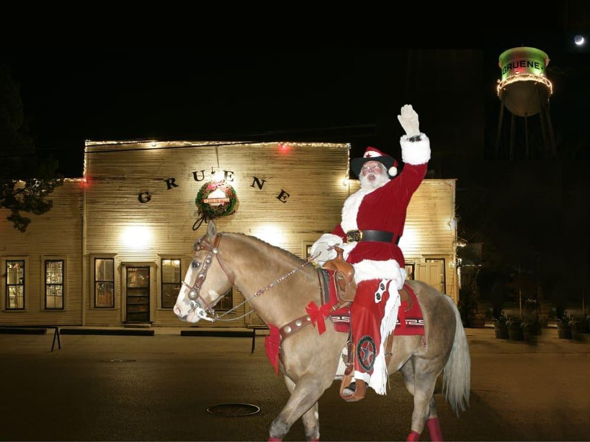 Enjoy a truly Texan take on Christmas during Gruene's Town Lighting ...