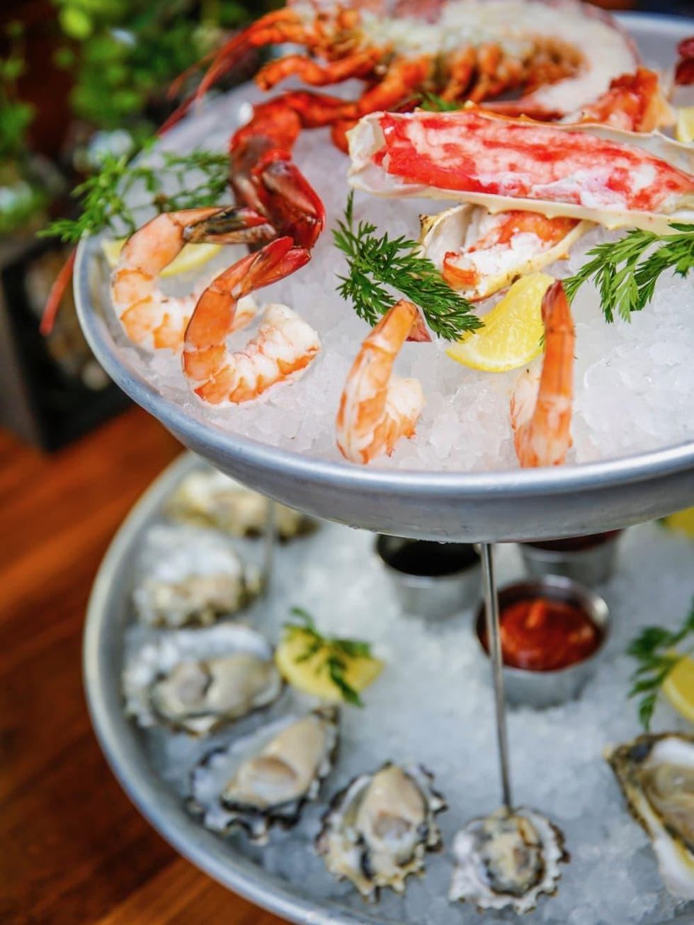 Guard and Grace seafood tower