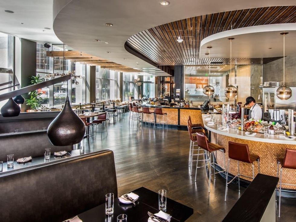 Guard and Grace steakhouse interior