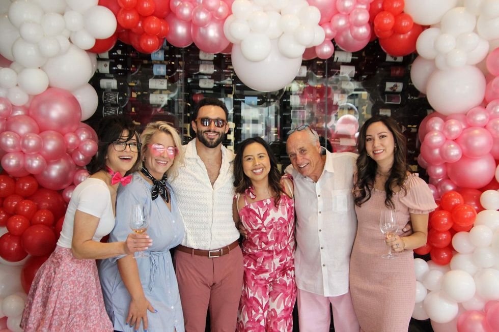 Guard & Grace pink white party