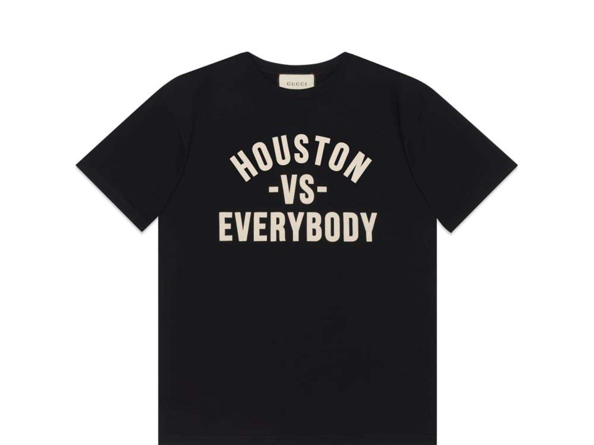 Gucci shirt Houston vs Everybody