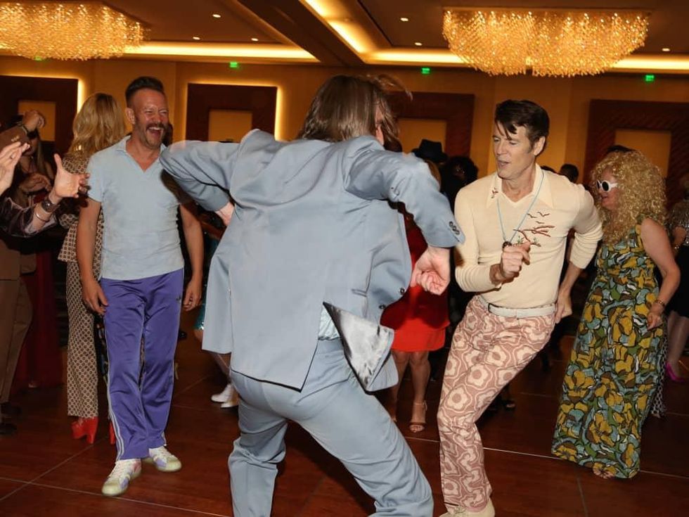 Guests boogeying the night away at Houston Area Women's Center Gala