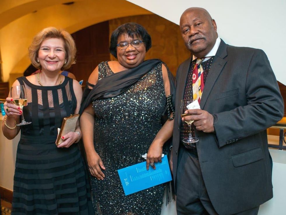 Gulchin Ergun, Robbi Jones, Robert Ford at Inprint Gala