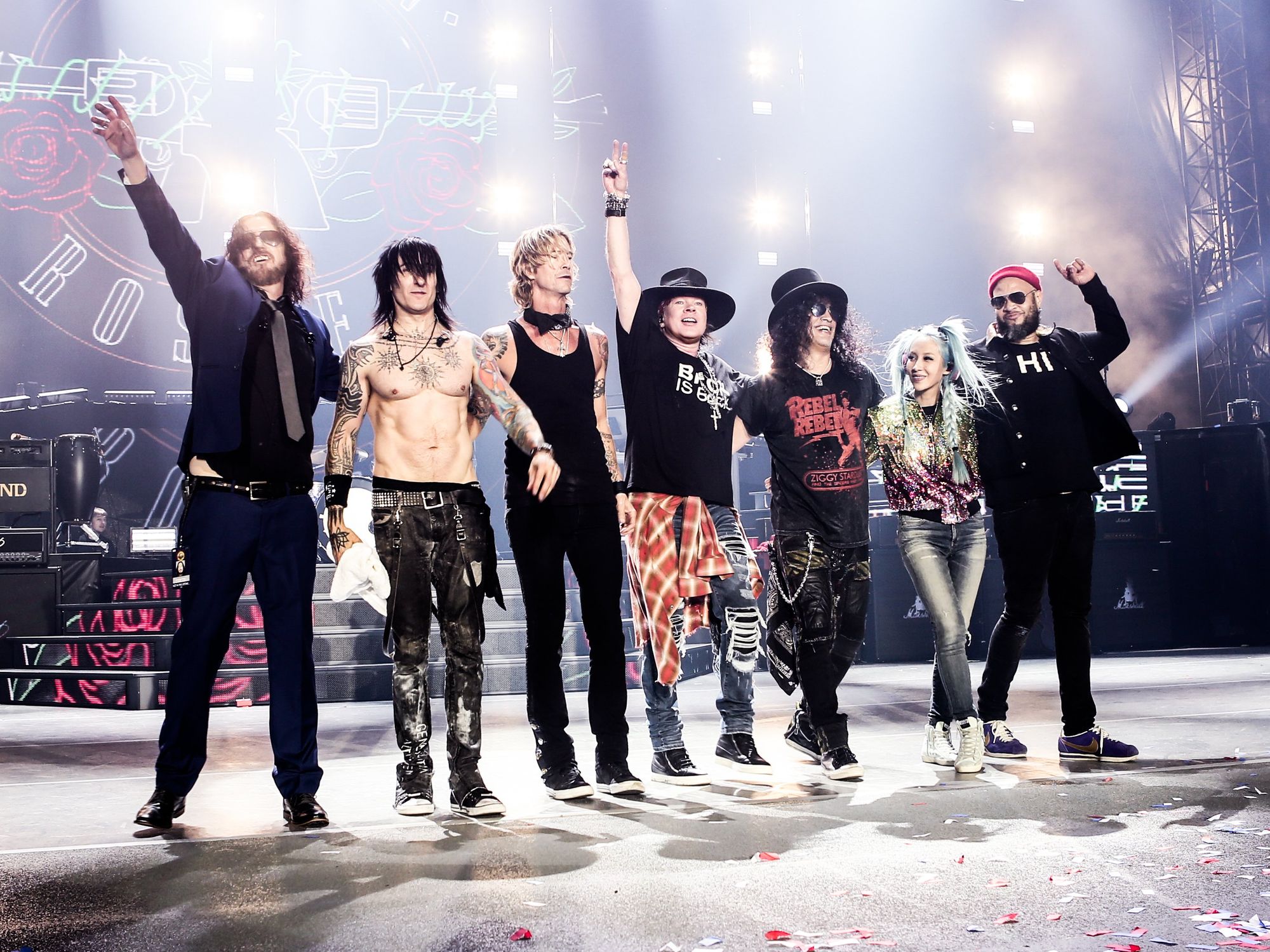 Legendary rock superpower Guns N' Roses heads to Houston on new world