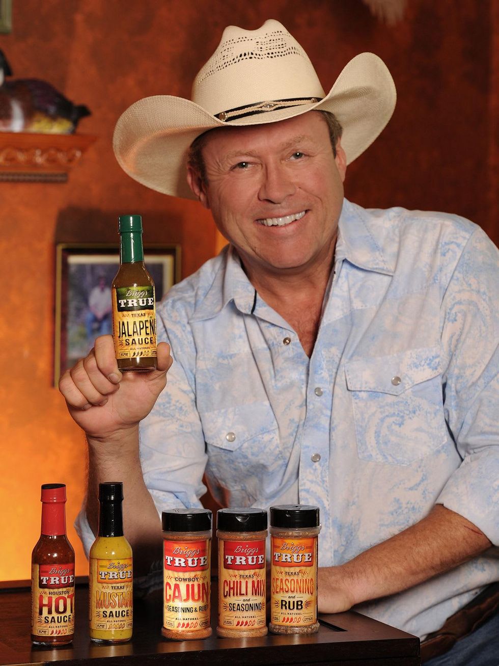 H-E-B bag Primo Picks - Quest for Texas Best August 2014 Michael Brigg's True seasonings and sauces