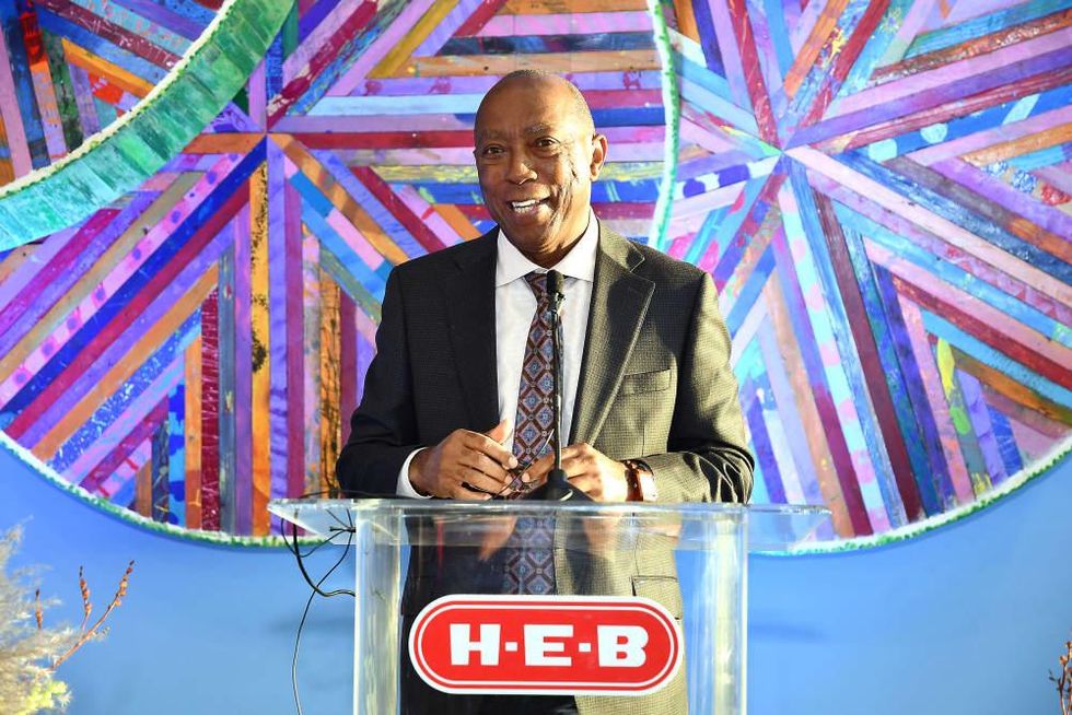 H-E-B Buffalo Heights Houston Mayor Sylvester Turner