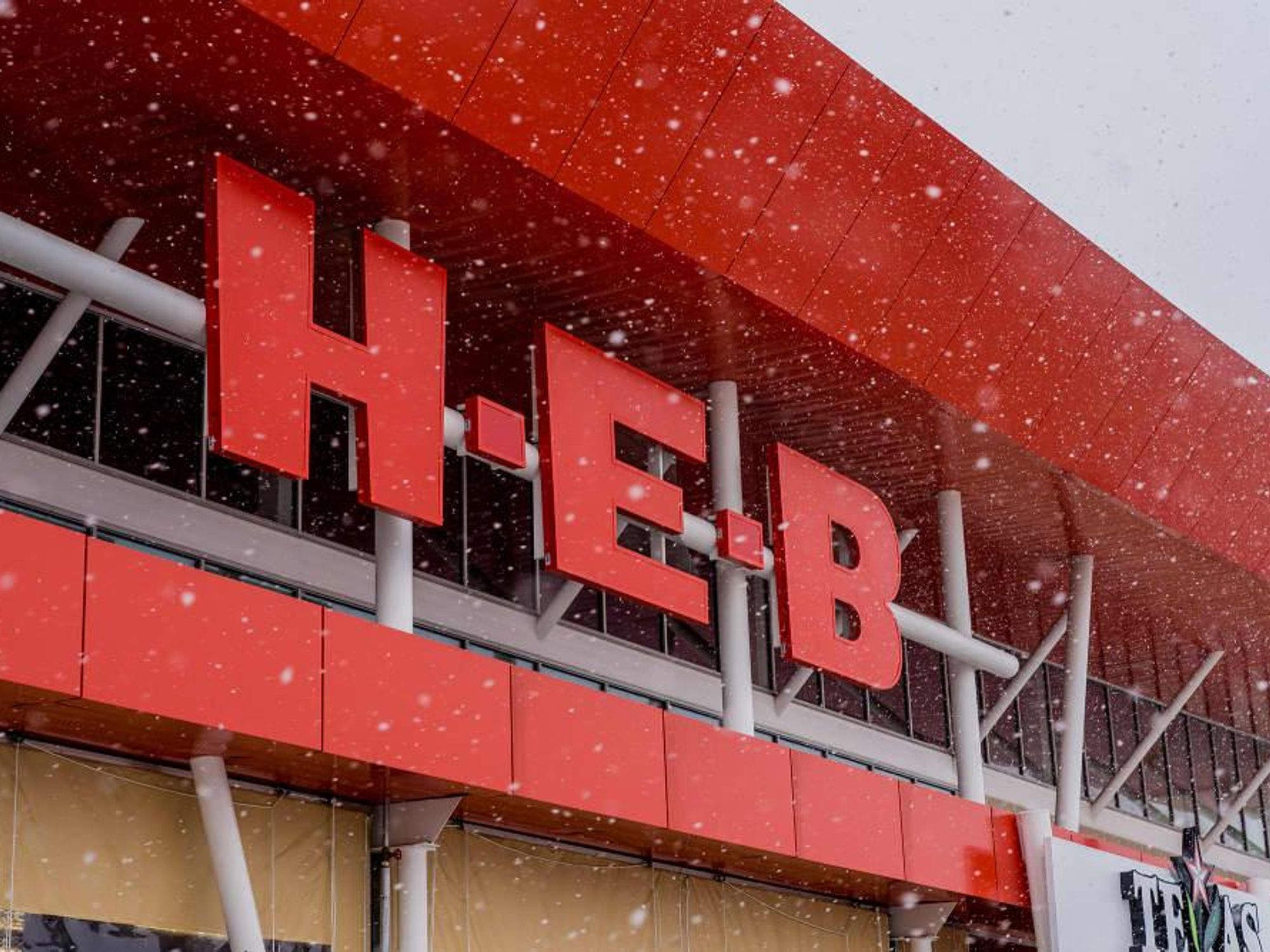 H-E-B during winter storm 2021