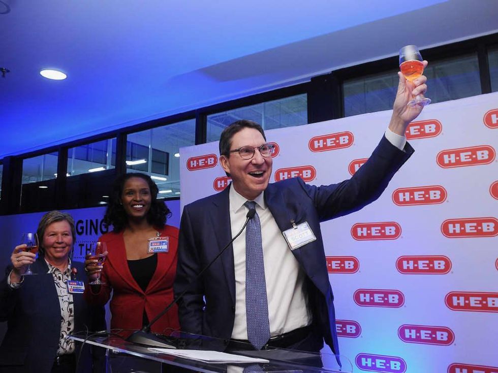 H-E-B Heights Tammy Hager, Winell Herron and Scott McClelland