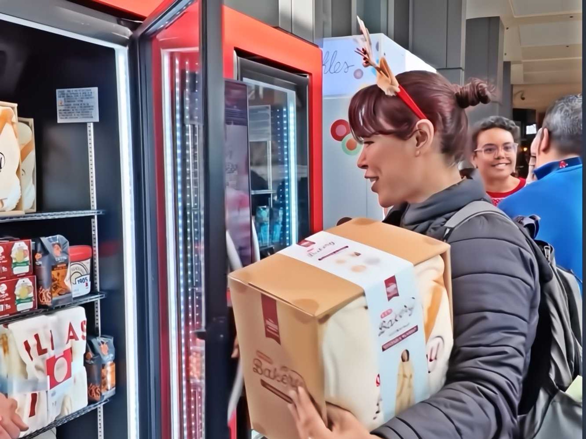 H-E-B vending pop-up