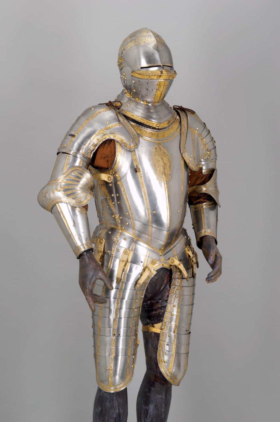 Habsburg Splendor, Light Half\u2010armor of Emperor Charles V