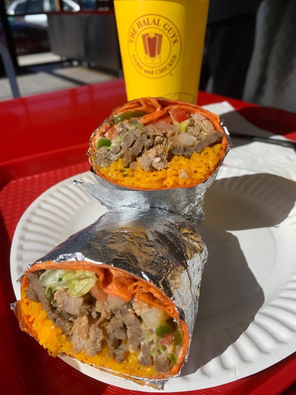 Halal Guys Garden Oaks burriot