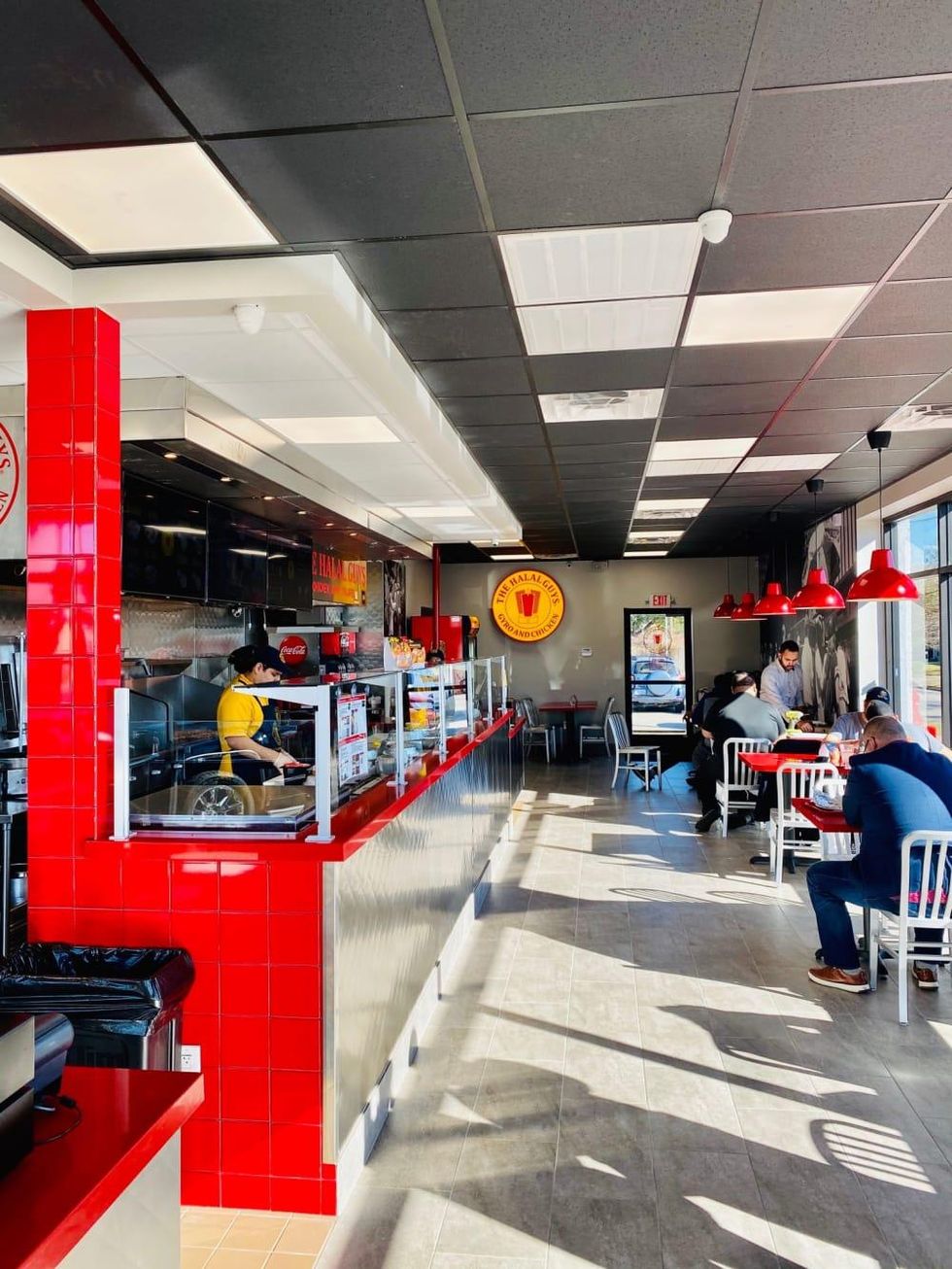 Halal Guys Garden Oaks interior