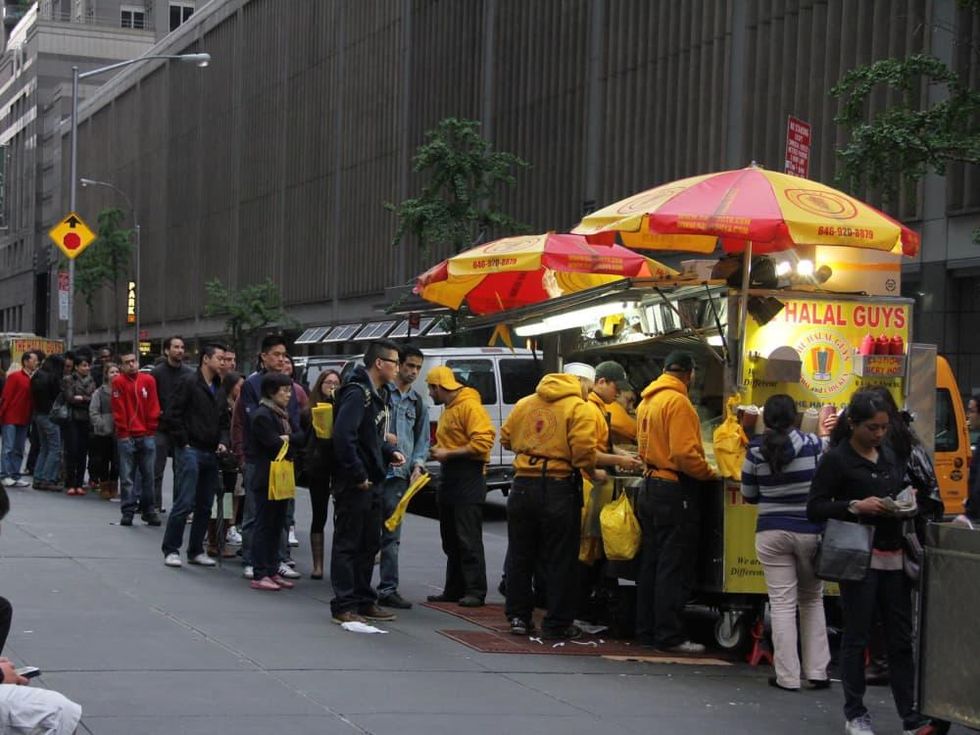 Halal Guys NYC line CROP