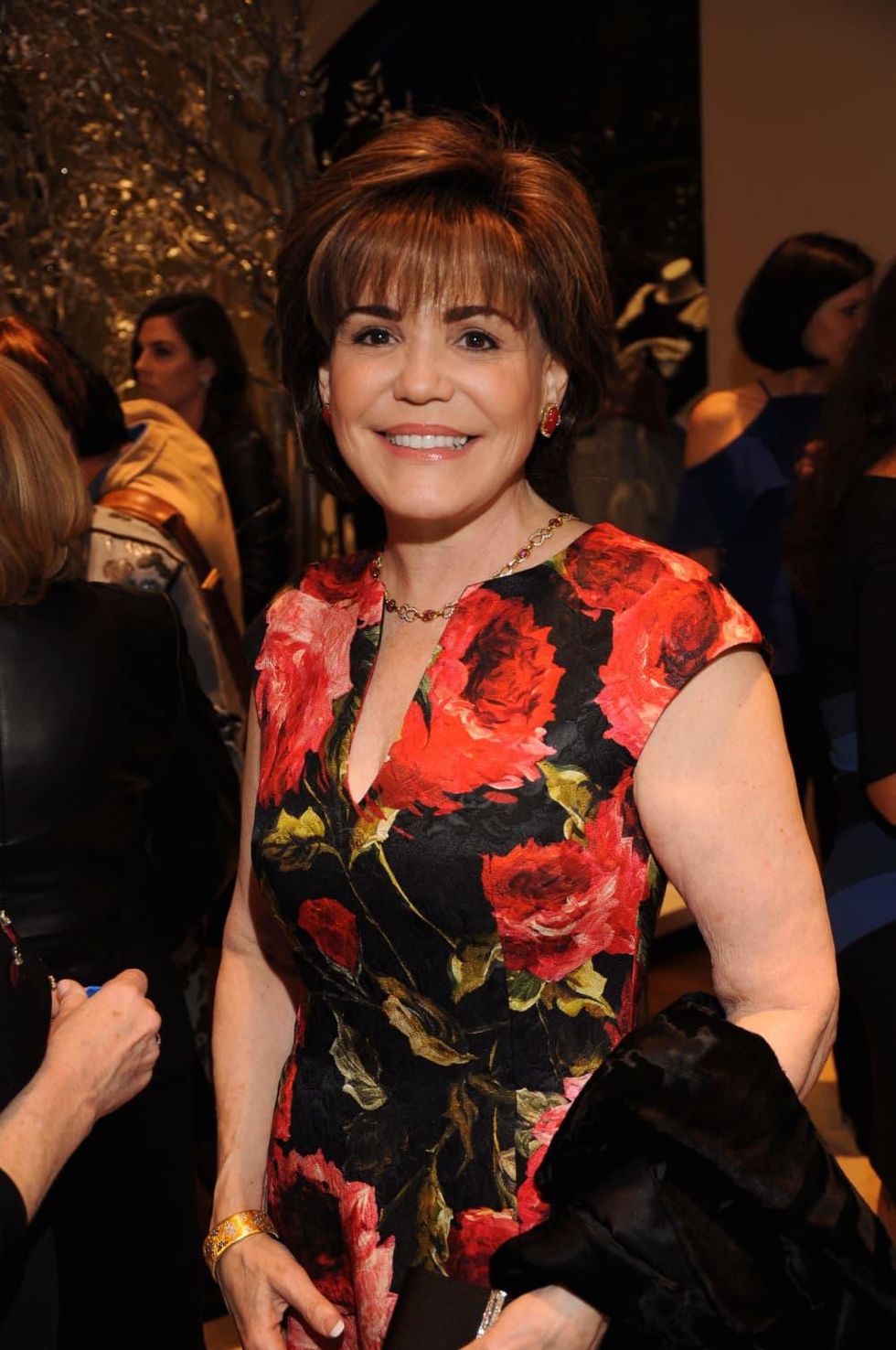 Hallie Vanderhider at Christian Siriano show at Elizabeth Anthony