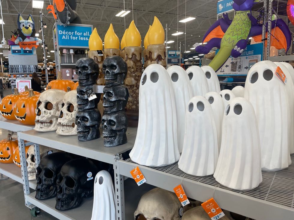 Halloween decor at At Home