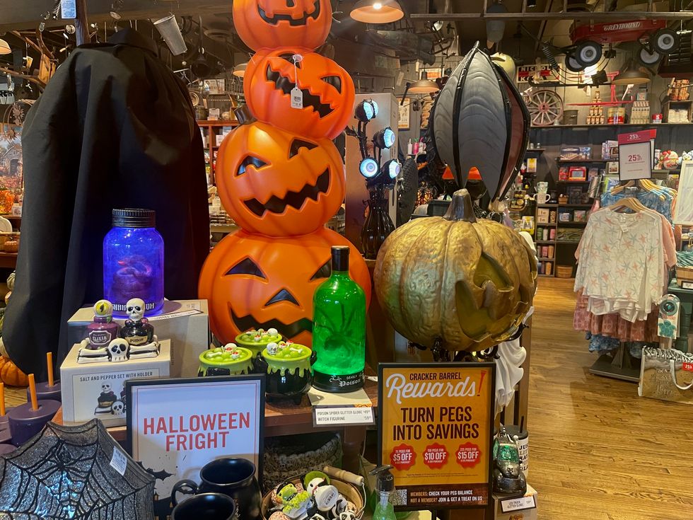 Halloween decor at At Home