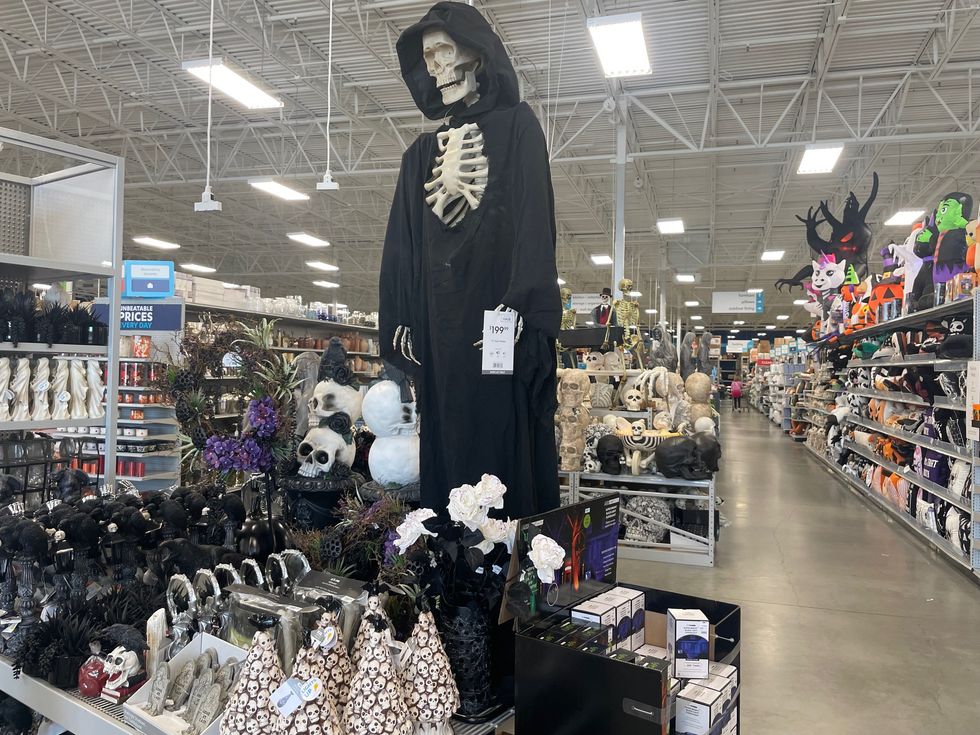 Halloween decor at At Home