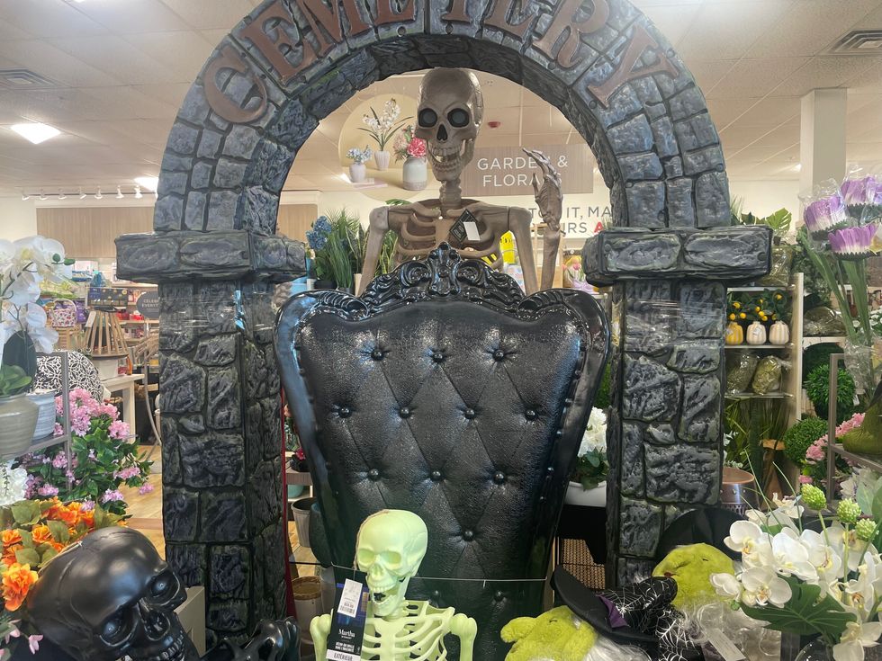 Halloween decor at Home Goods