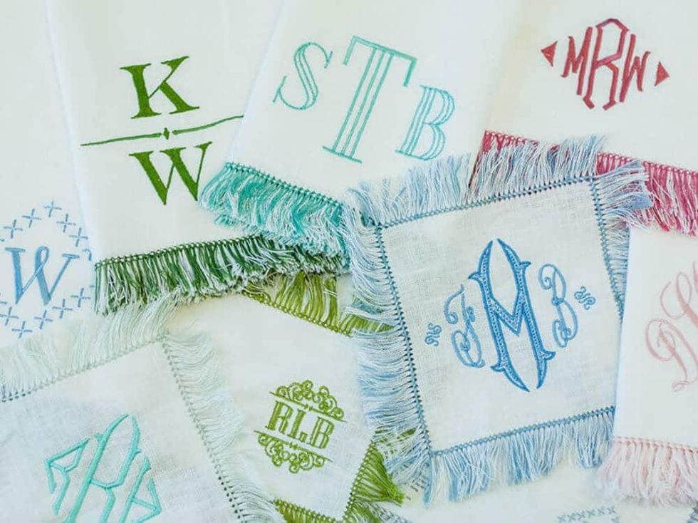 Halo Home by KSW monogrammed linens