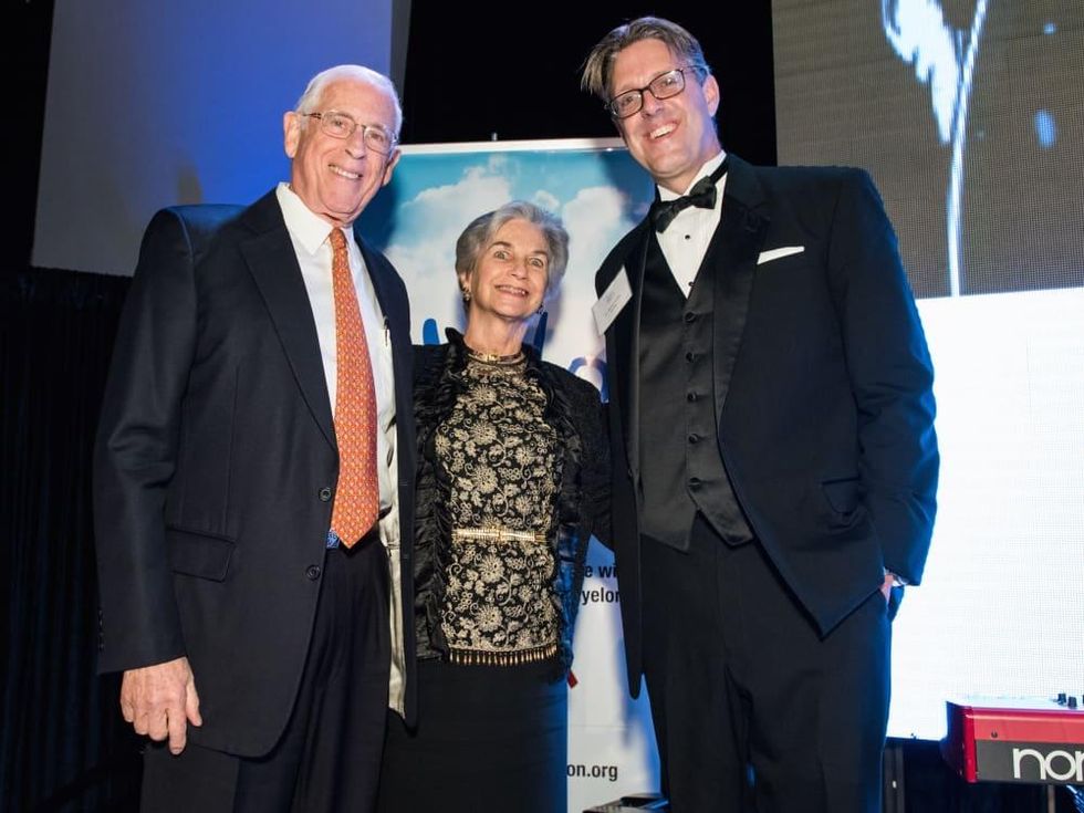 Halo House gala Dr. John and Ann Mendelsohn, Dr. Nathan Fowler