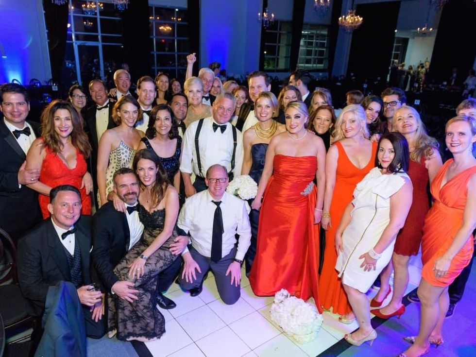 Halo House gala staff and friends