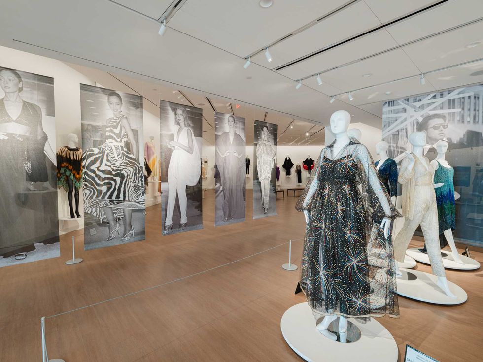 Halston: Inventing American Fashion exhibit Ellen No\u00ebl Art Museum