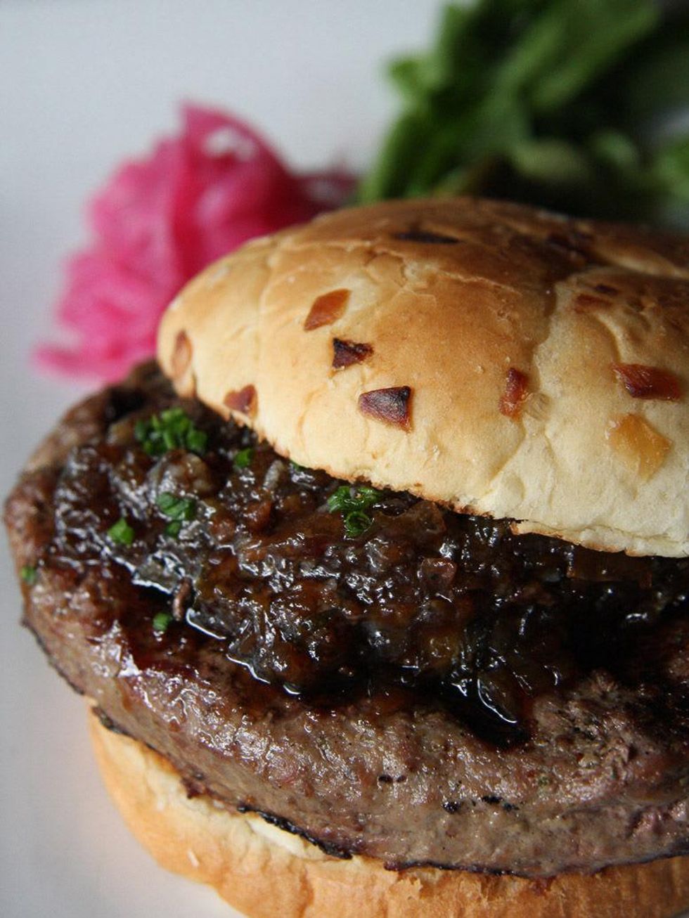 hamburger burger Mockingbird Bistro