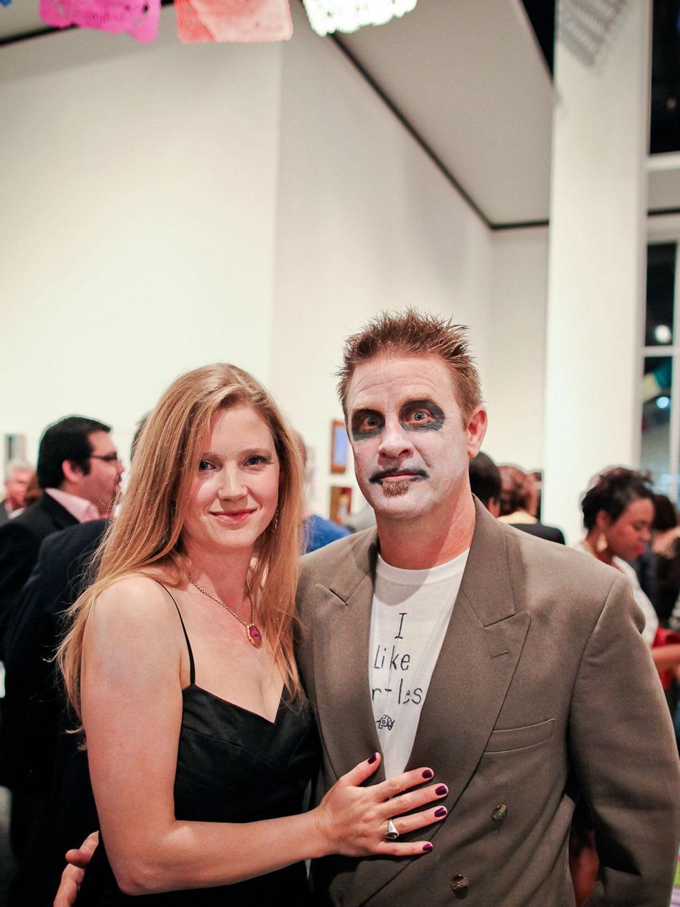 Hannah and David Jans at the Lawndale Gala and Retablo Silent Auction October 2013