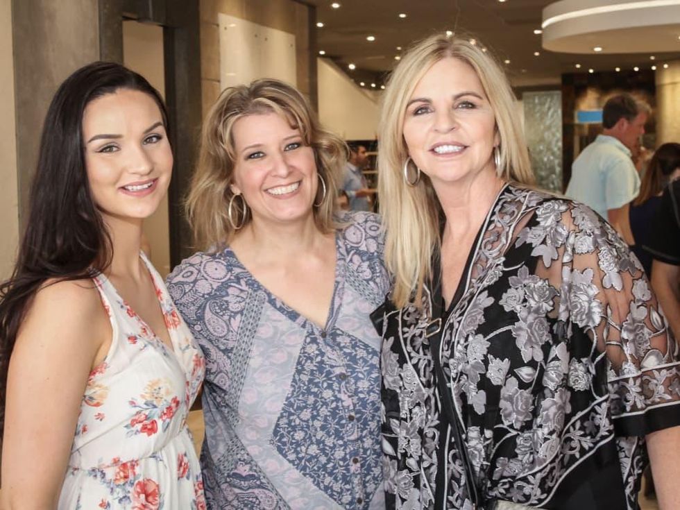 Hannah Johnson, Karen Yoder, Missy Stewart at Risotto Festival